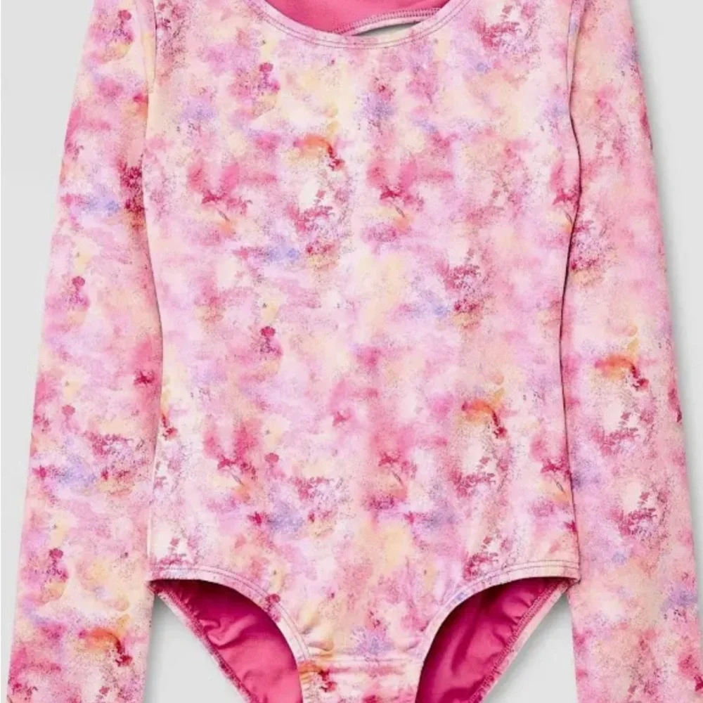 NWT Cat &Jack Girls Long Sleeve Wicking color Pink Size M(7/8)